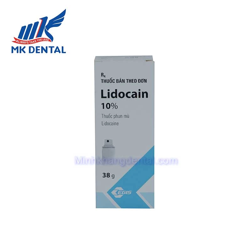 Tê xịt LidoCain 10%
