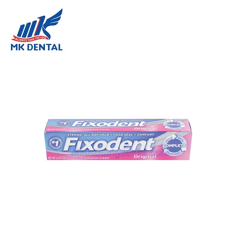 Keo gắn hàm 24h Fixodent (68g)