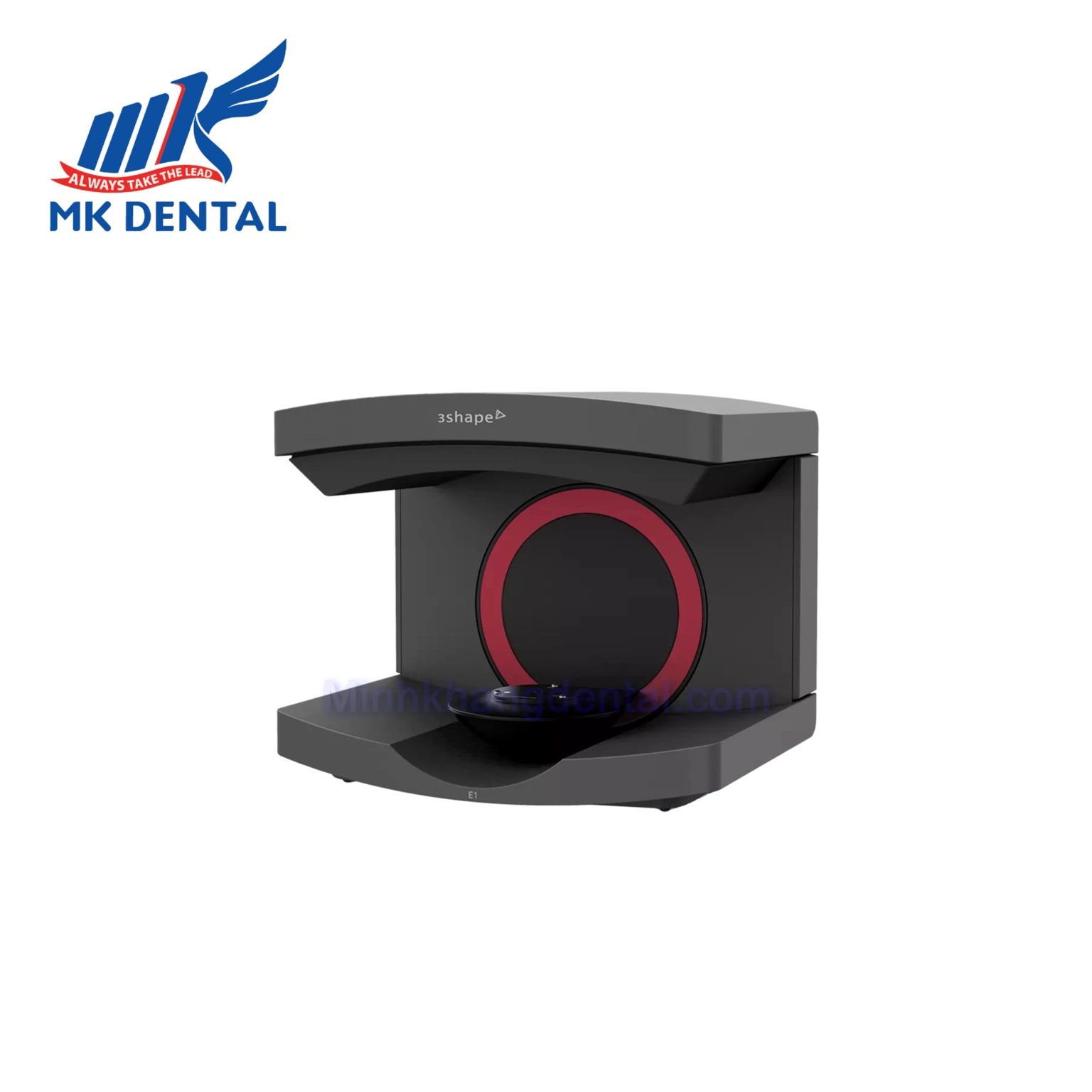 Máy Scan 3D E1 dùng để scan mẫu hàm răng giả