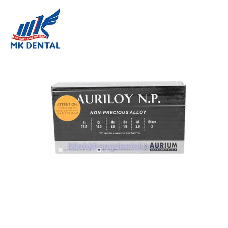 Thép sứ Auriloy Cr-Ni hộp đen 1kg