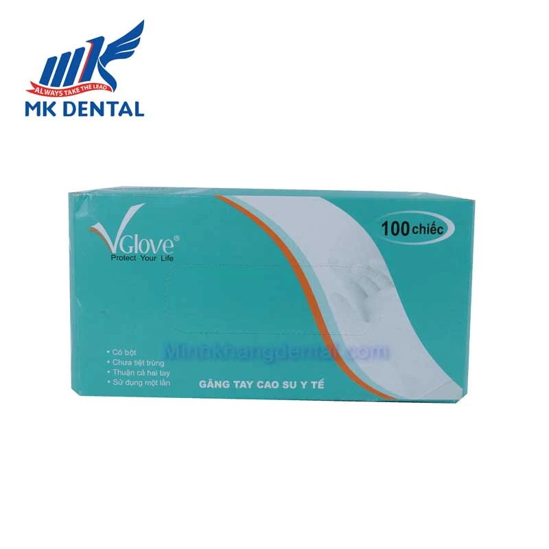 Găng tay có bột Vglove Việt Nam