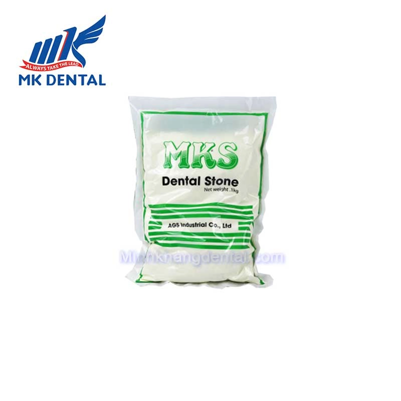 Thạch cao vàng MKS túi 1kg