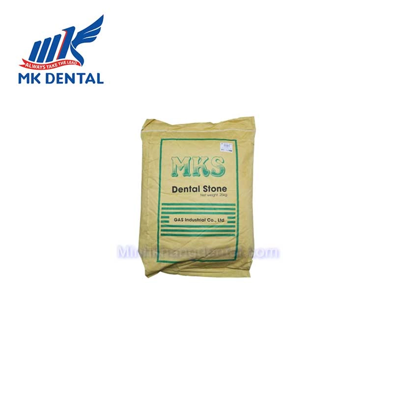 Thạch cao vàng MKS bao 25kg