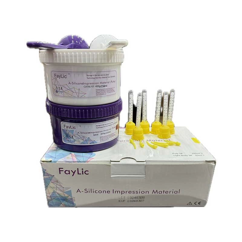 Chất lấy dấu Faylic A-Silicole Beyzen (gồm đặc 250ml x2 + 1 cặp lỏng 50ml)